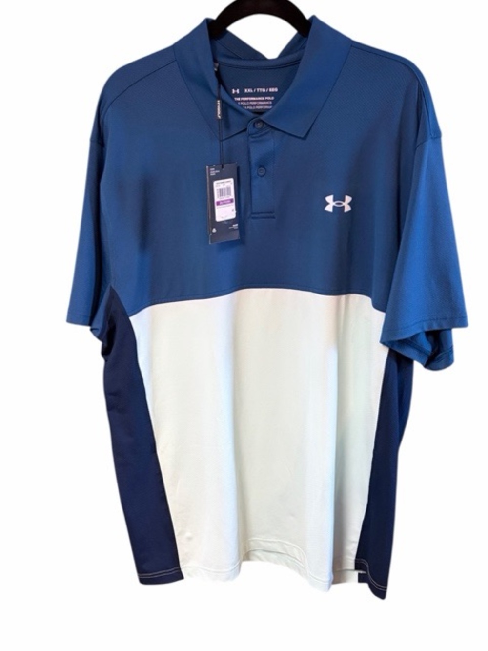 Under Armour Performance Blocked Polo Shirt NWT